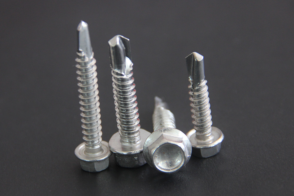 Hexagonal head self-tapping self-drilling 