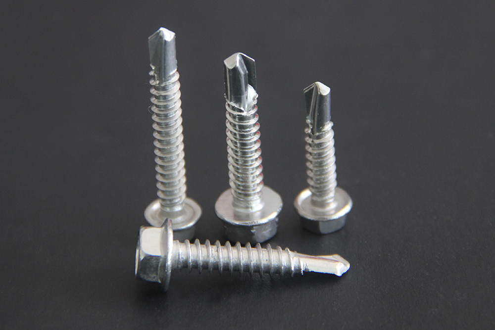 Hexagonal head self-tapping self-drilling 